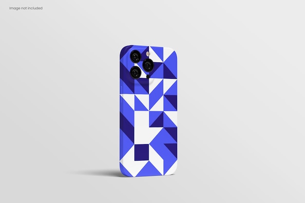 PSD phone case mockup side view