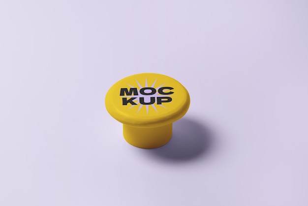 PSD phone knob  mockup design