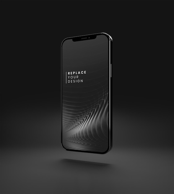 PSD phone mockup isolated