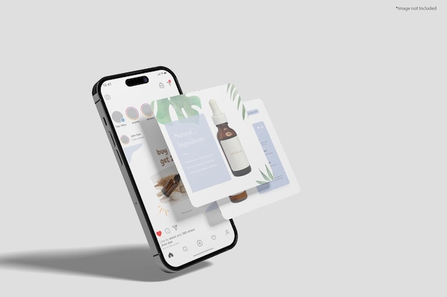 PSD phone mockup