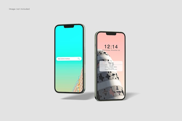 PSD phone mockup