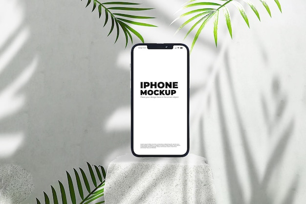 PSD mockup del telefono