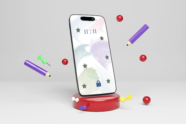 Phone Screen Mockup Template
