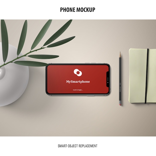 phone screen mockup