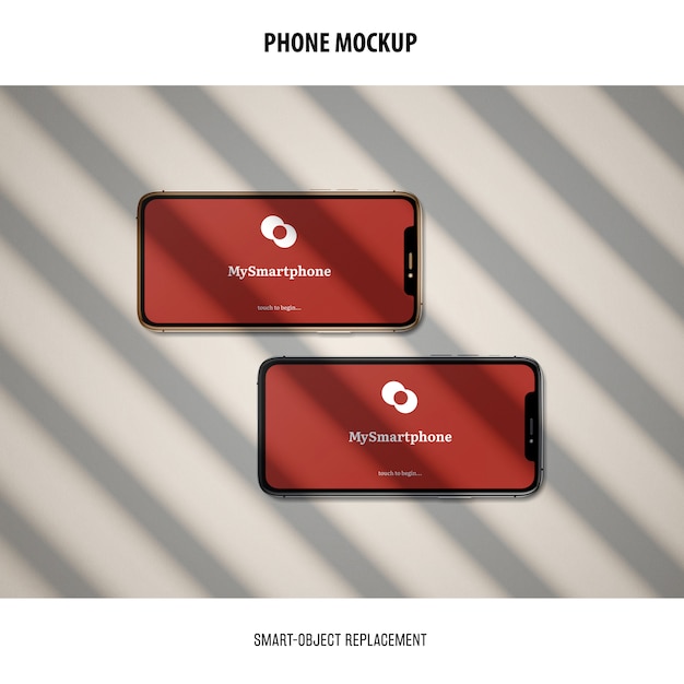 phone screen mockup