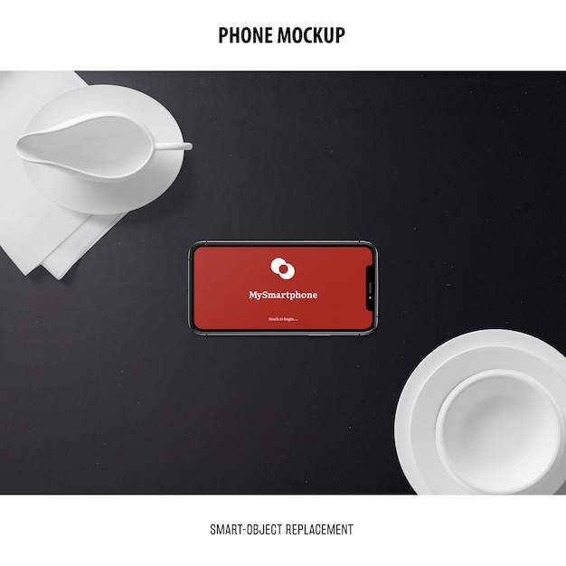 phone screen mockup
