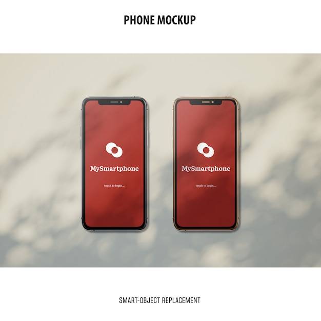 phone screen mockup