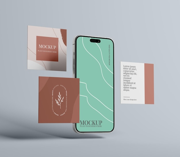 phone screen mockup