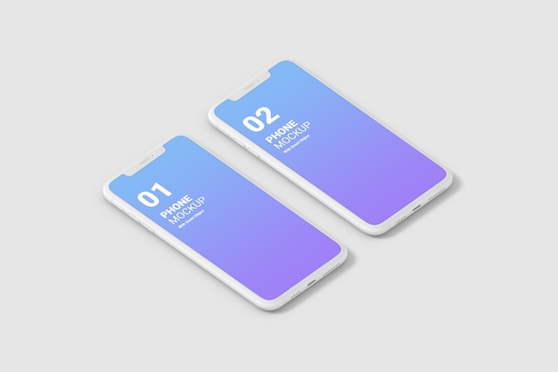 Phone screen mockup