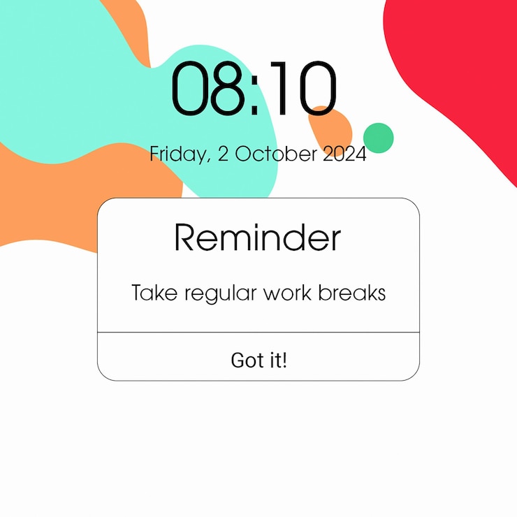 PSD phone screen reminder design with text box for social media and instagram post template psd