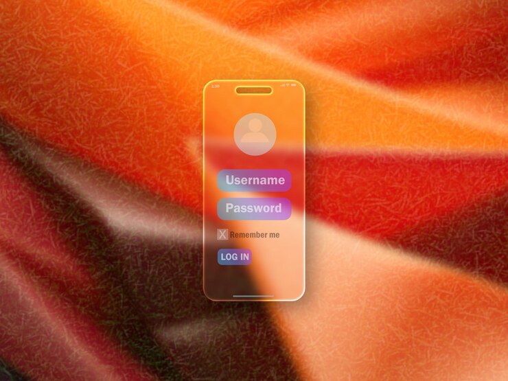 PSD a phone screen shows a message that says quot thank you to use it quot