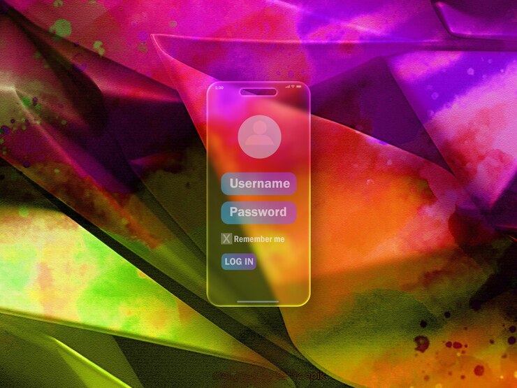 PSD a phone screen with the words send a message on it