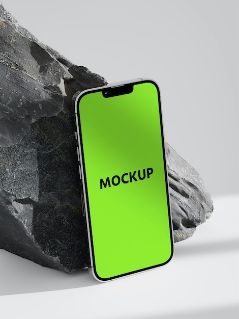 a phone that has the word scrawled on it