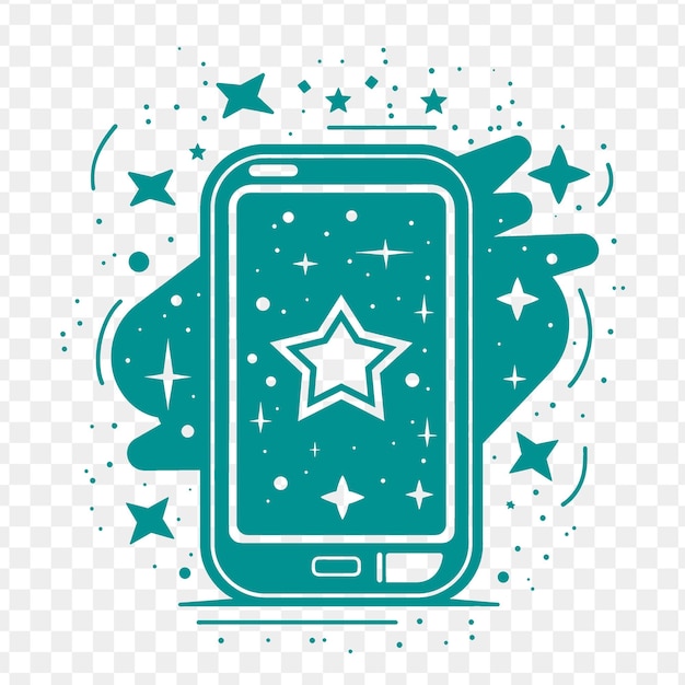 PSD a phone that has the word quot star quot on it