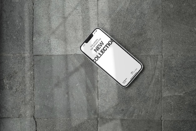 a phone that has the word  walk  on it