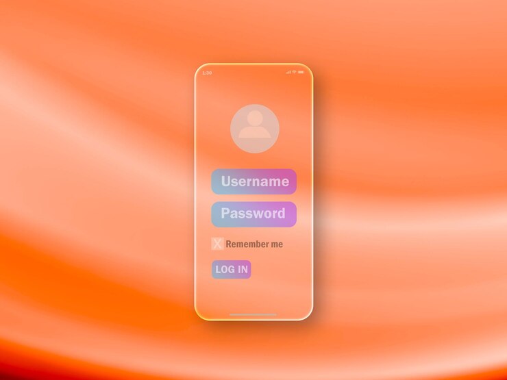 PSD a phone with a screen that saysuse your credit card