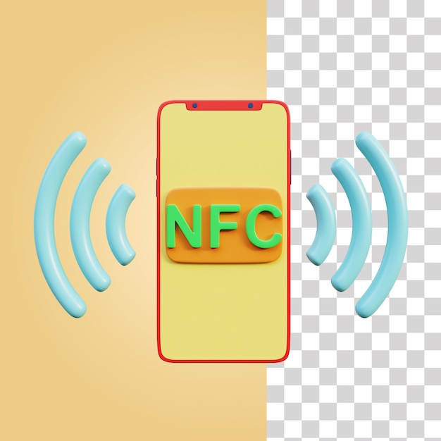 PSD a phone with the word ntc on it