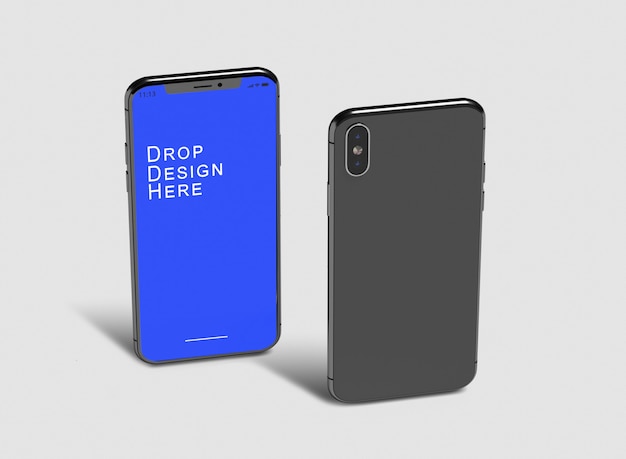 PSD phone x mockup