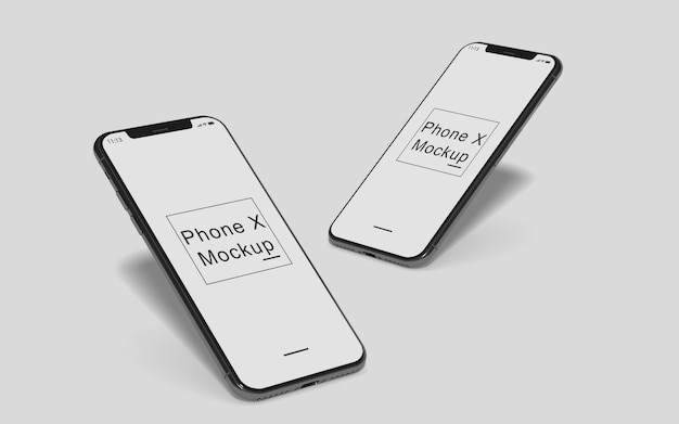 PSD phones mockup