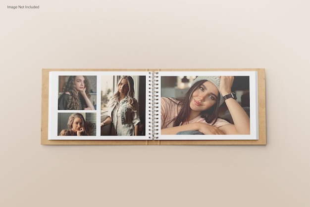 photo album mockup