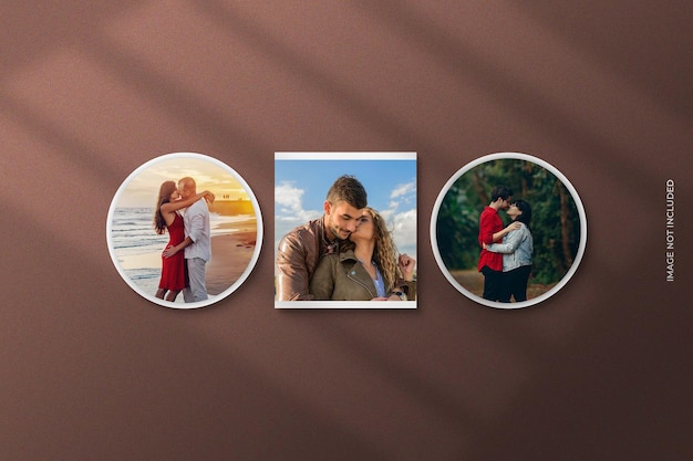 Photo frame mockup photoshop