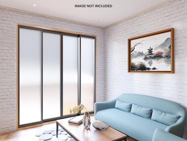 Photo Frame Mockup PSD-sjabloon