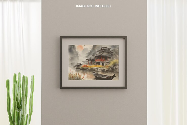 Photo Frame Mockup PSD Template
