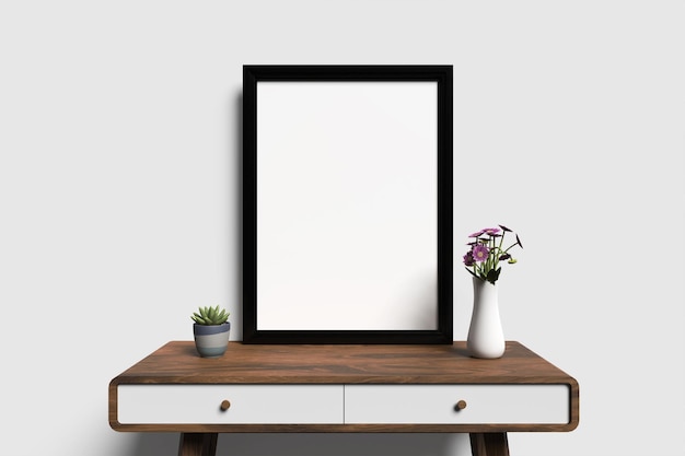 Photo frame mockup