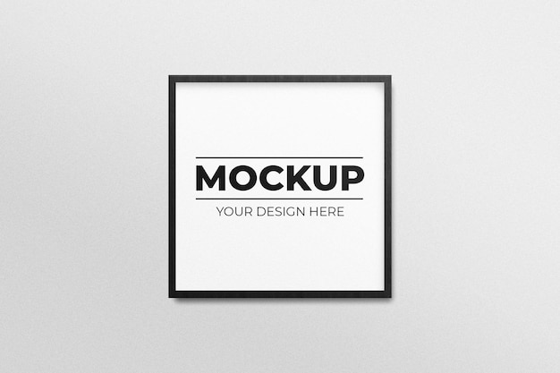 PSD mockup di cornice per foto