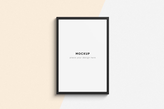 PSD photo frame mockup