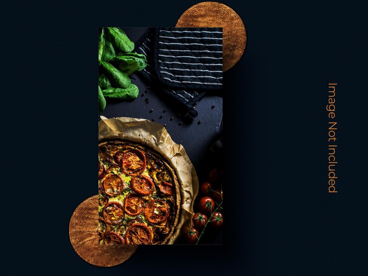 PSD photo frame mockup