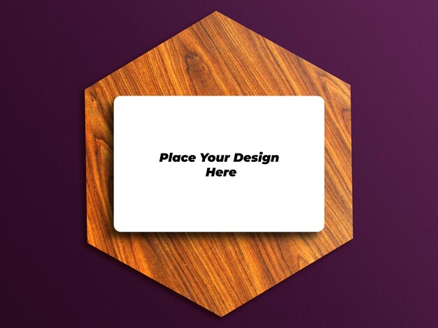 Photo frame mockup