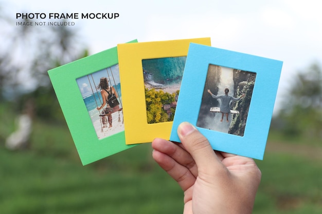 Photo frame mockup