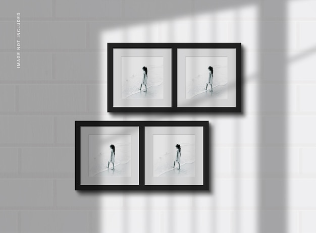 PSD photo frame mockups