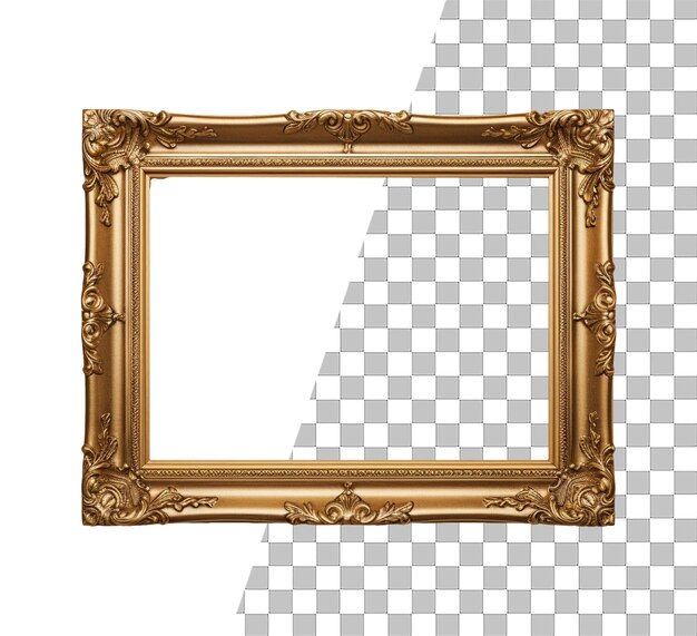 Photo frame object with transparent background