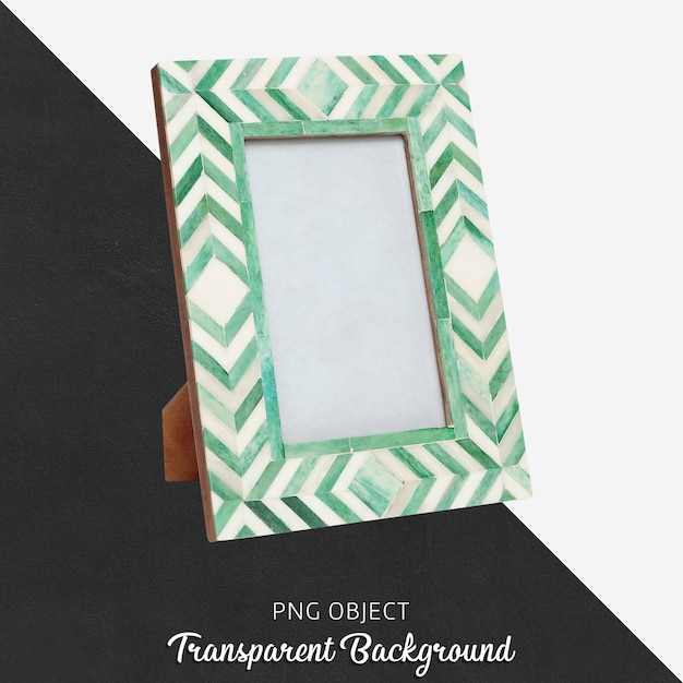 Photo frame on transparent