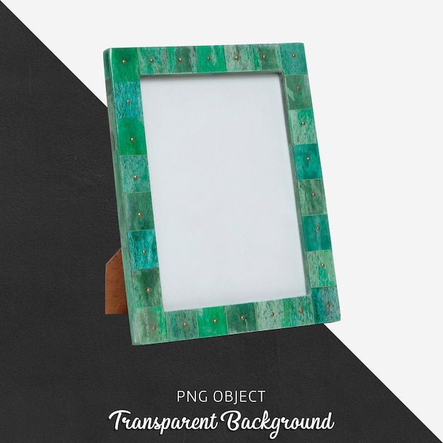 PSD photo frame on transparent