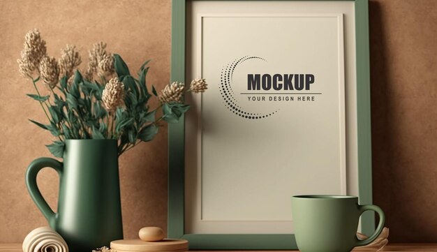 Photo frames mockup