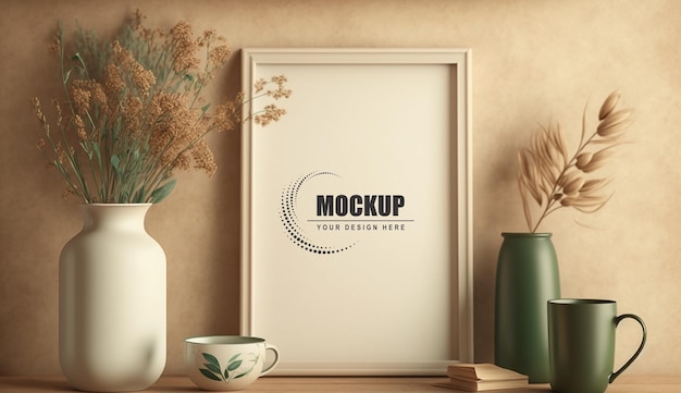 Photo frames mockup