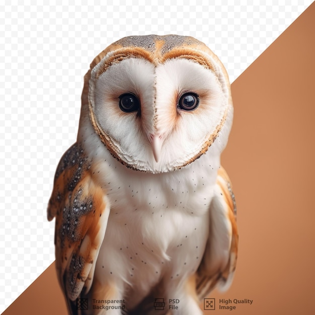 a photo of an owl with a brown background and the words " owl " on the bottom.