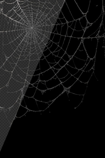 PSD photorealistic cobweb