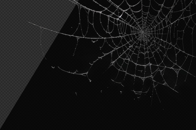 Photorealistic cobweb