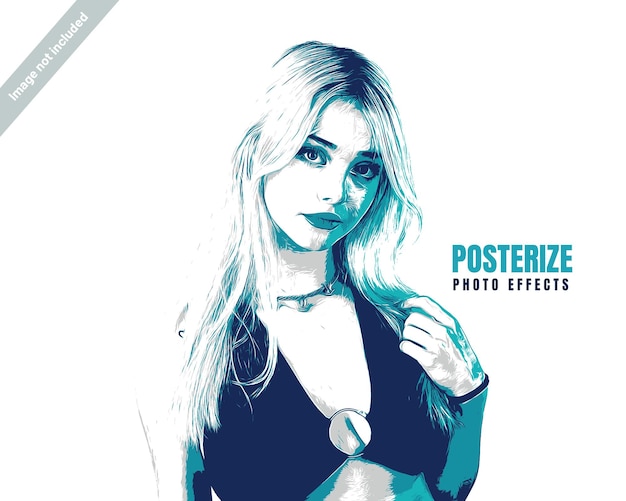 Photoshop poster effect