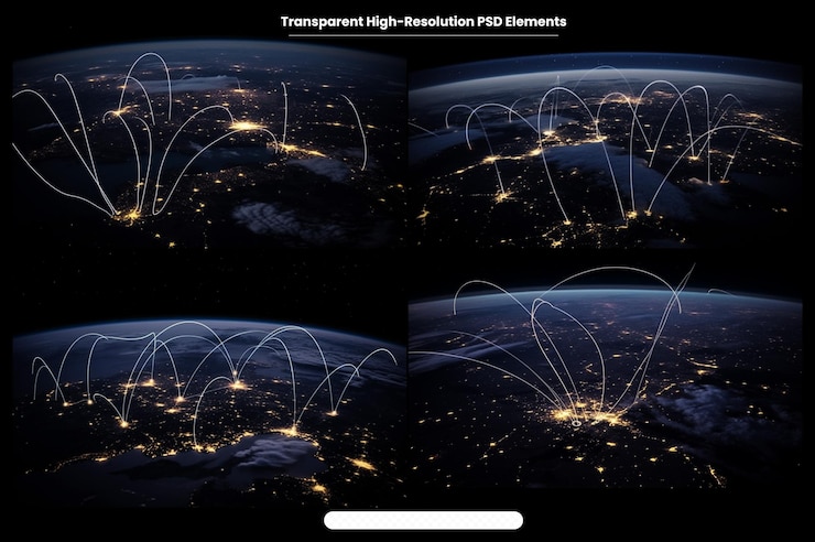 PSD physical world map illustration elements of this image furnished
