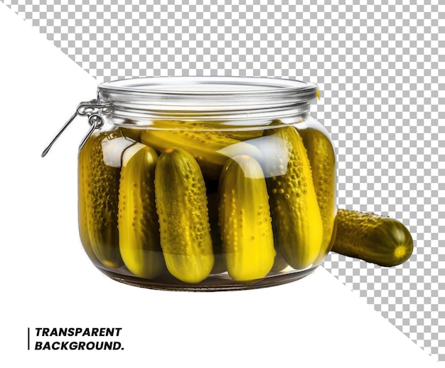 Pickle jar transparent background