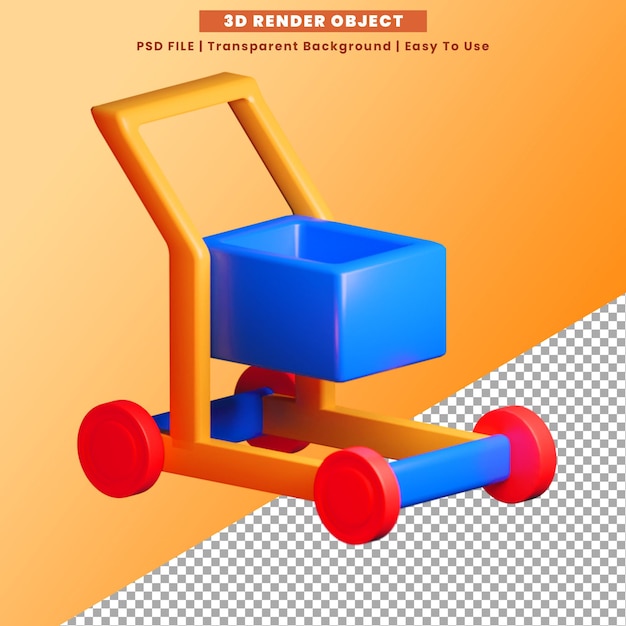 Pictogram 3d-rendering premium psd