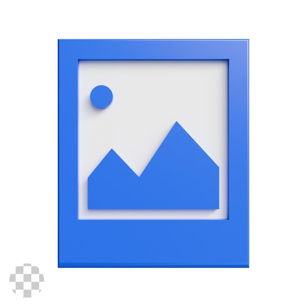 Picture 3D Icon