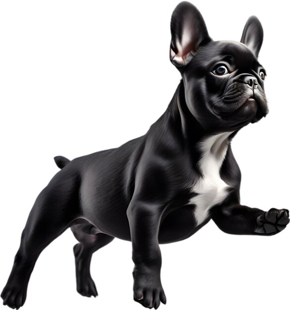 Picture of an adorable french bulldog