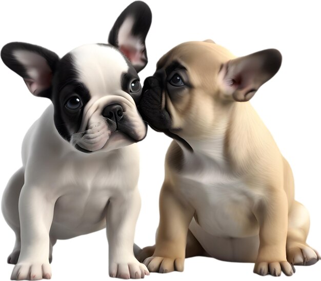 Picture of an adorable french bulldog