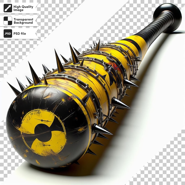 PSD a picture of a bomb with a yellow and black label that saysbulleton it